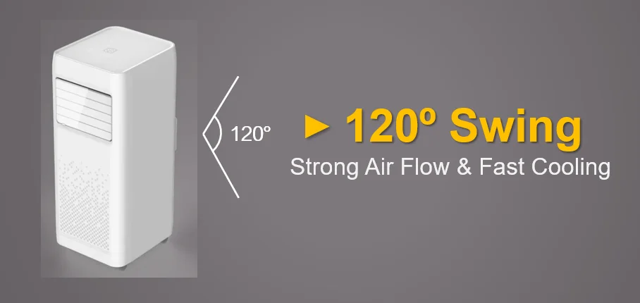 5000-12000btu cooling mini mobile air conditioner portable