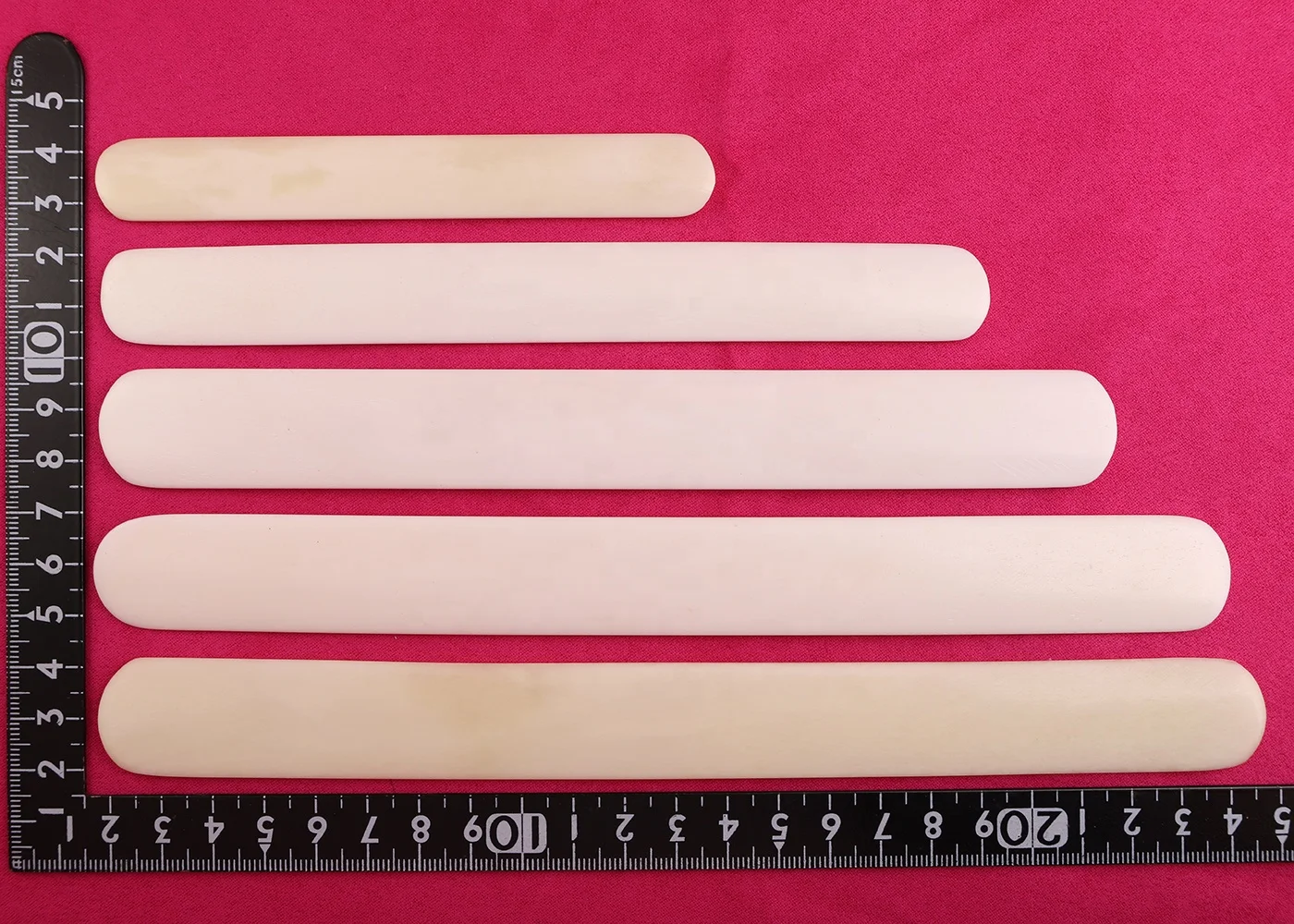 Creasing Paper Board Book Binding Tool Round Ends Genuine Bone Folder
