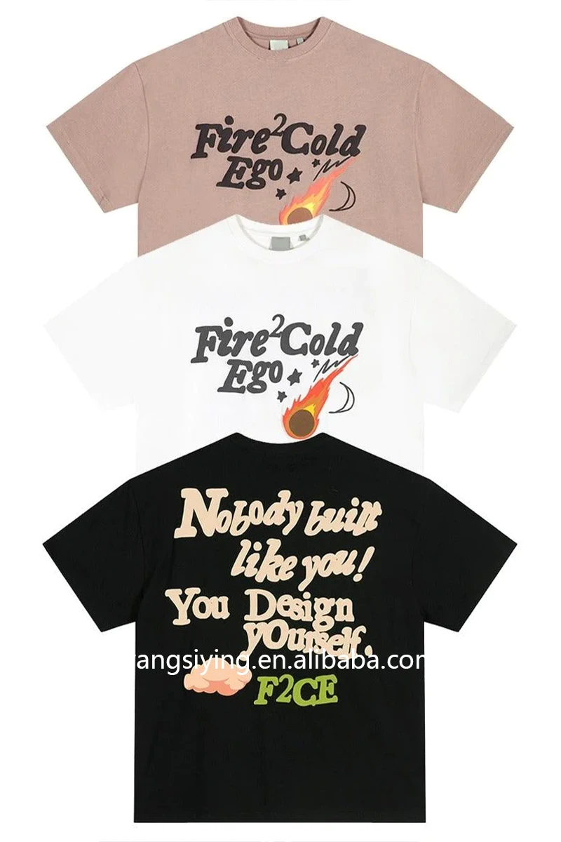 High Quality Custom Cropped T-Shirt Boxy 100% Cotton Oversized Heavyweight Drop Shoulder White T Shirt for Men Manufacturer