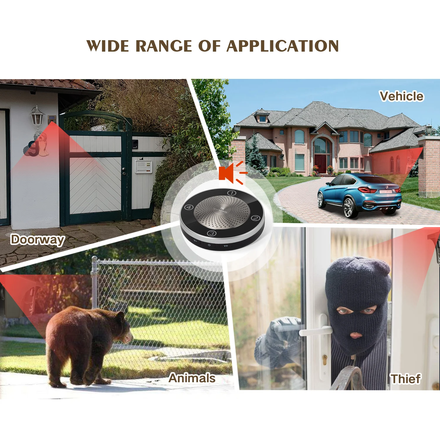 Top Seller Wireless Alarm Sensor Zigbee Motion Sensor Tuya Wifi Wireless Mini Smart Motion Sensor