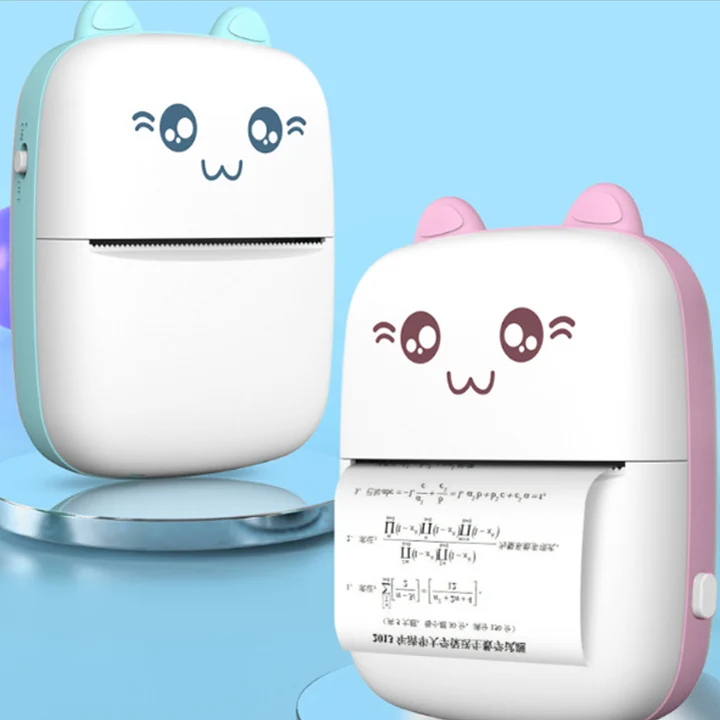 Новинка 2021 ручной пользовательский фотопринтер для мобильного телефона Mini BT Photo impact Printer