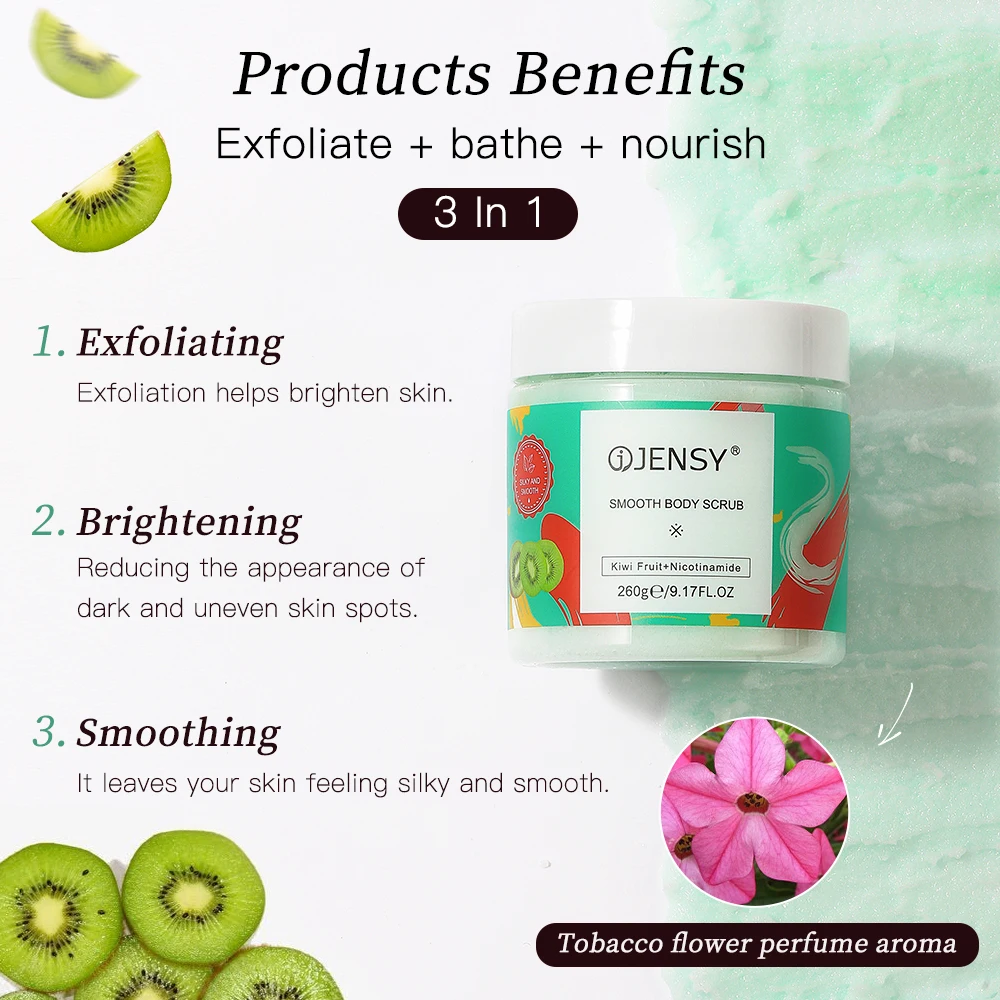 Лучший производитель натуральный Осветляющий отшелушивающий скраб для тела оптовая продажа органический частная торговая марка морская соль сахар отбеливающий