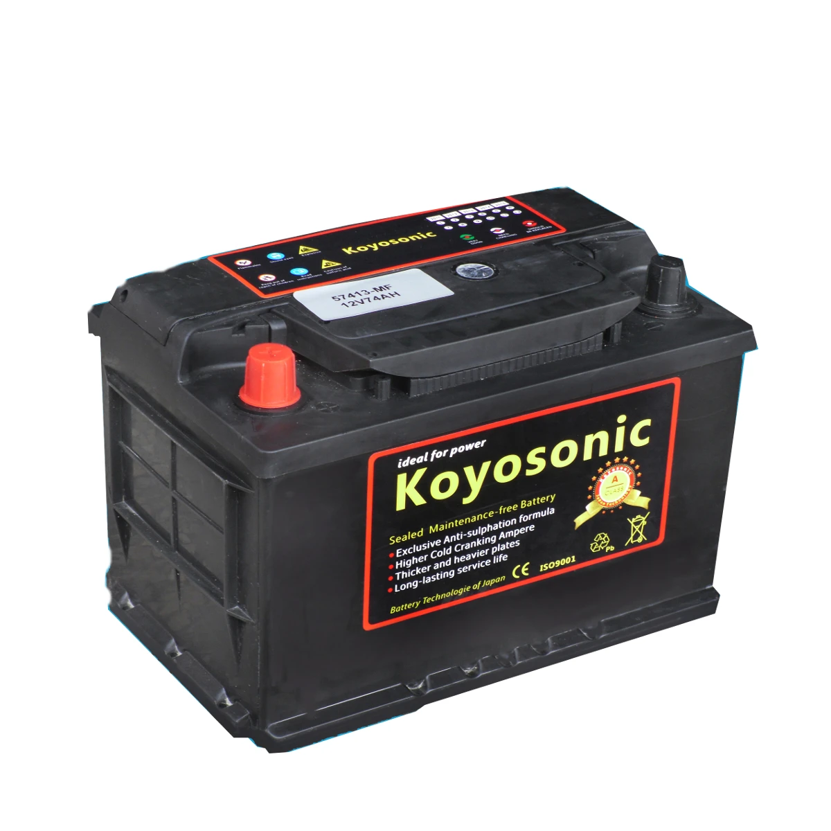 Maintenance Free Calcium Battery 12V 165AH Heavy Duty Truck Battery NS200-MF