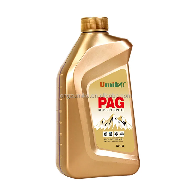R134a PAG and POE Compressor Oil for Car Air Conditioner Refrigeration  Polyol Ester Lubricant