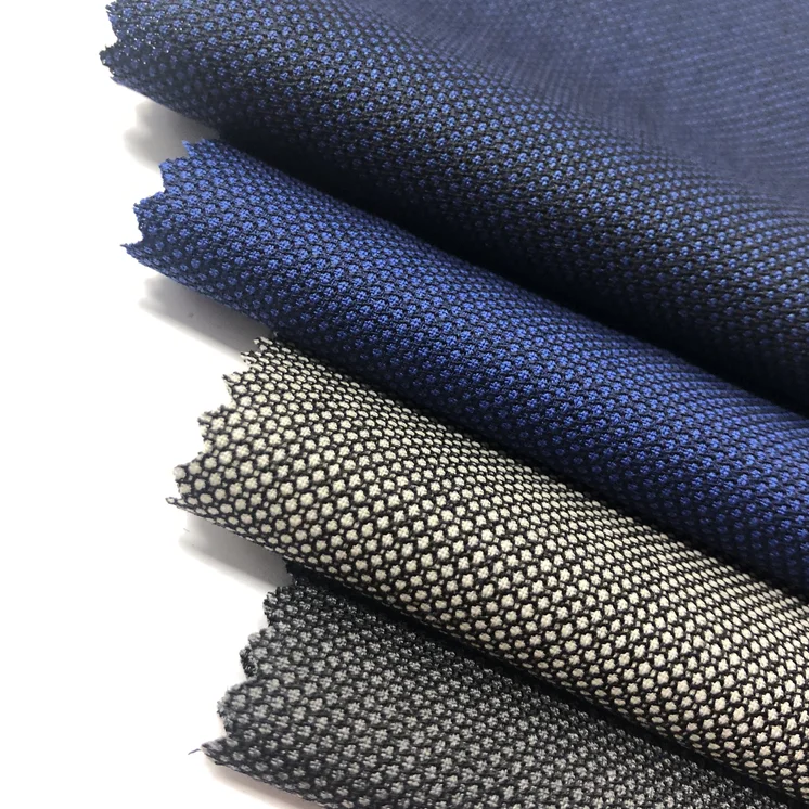 Classical Birdeyes worsted merino wool fabrics in uniform