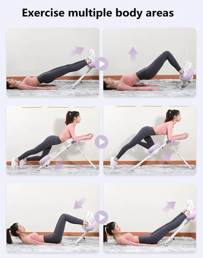 Gym Equipment Adjustable Foldable Abs Twister Exercise Fitness Machine