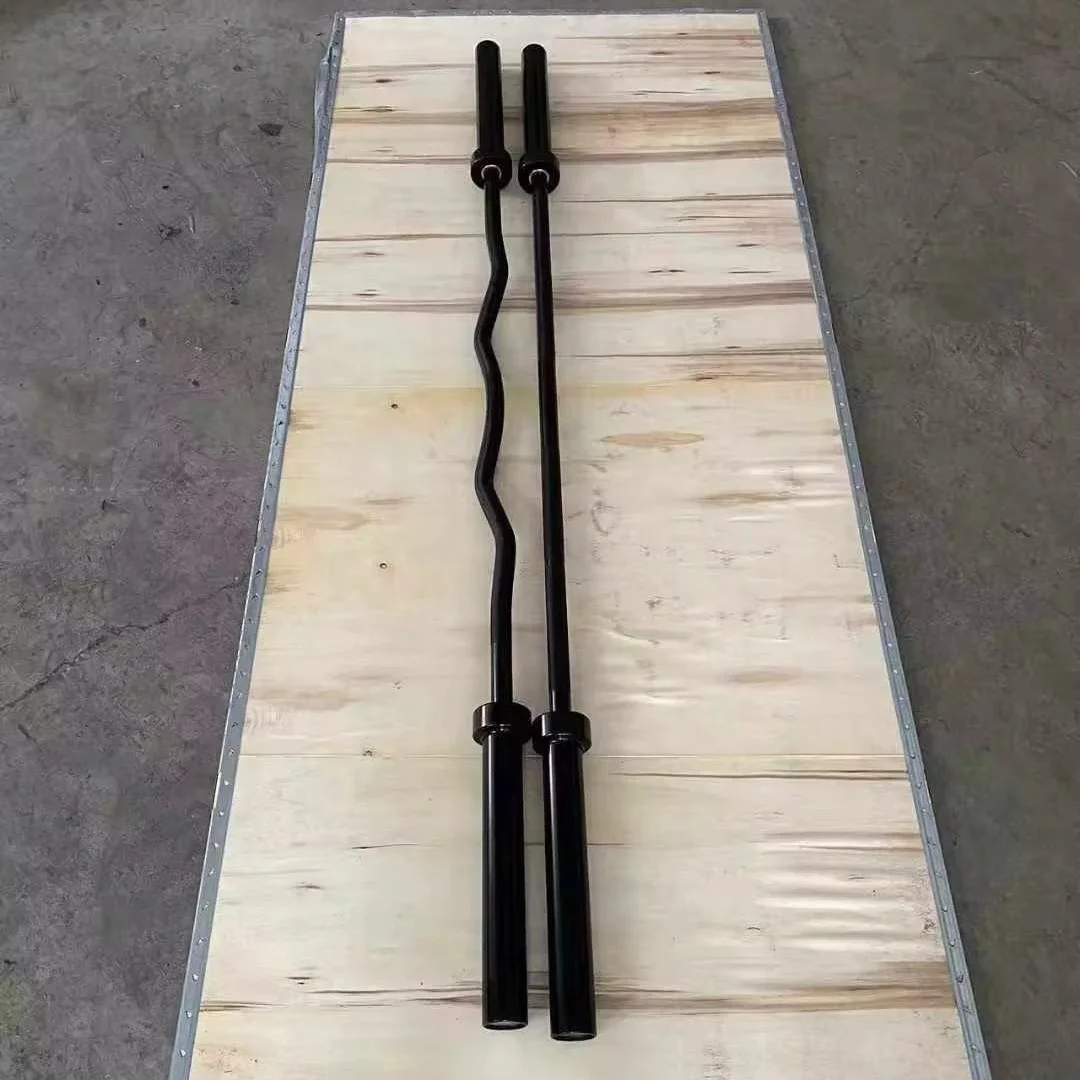 Factory Direct Sale 15kg 20Kg 1500lb 2000lb 1.2m 15m 1.8m 2m 2.2m Gym Black Chrome Powerful Bar Stainless Steel Barbell Bar