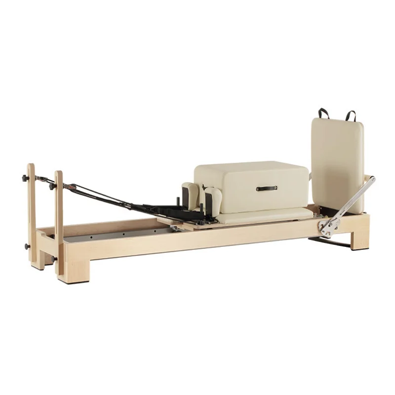 Pilates Exercise Equipment Fitness Reformer Machine Maple Barrel Cadillac Chair Pilates Reformer With Trapeze