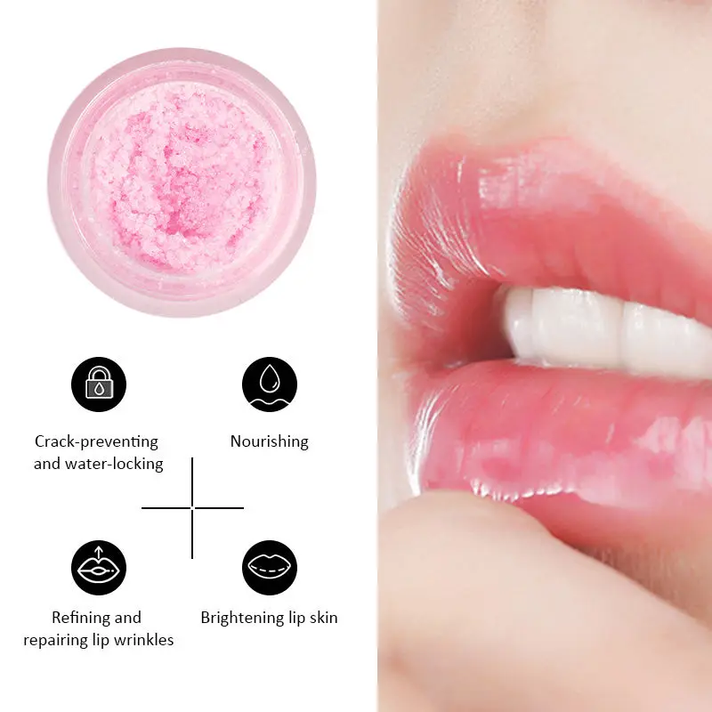 Private Label Scrub Deeply Exfoliate Soften & Smooth Lips lmprove the Look of Dry Chapped Lips 30g MOOYAM Lip Scrub