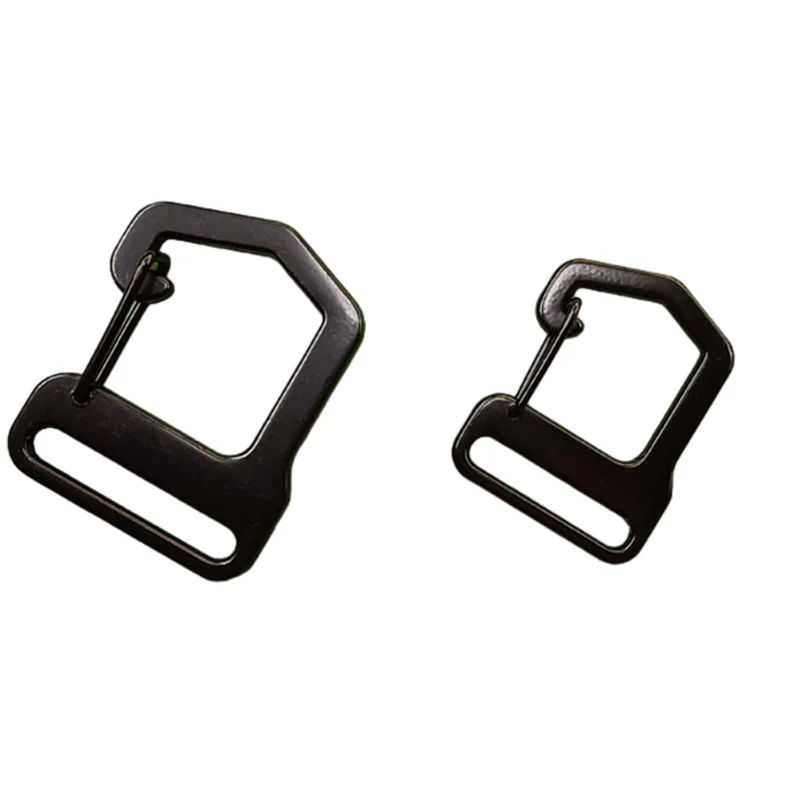 Wholesale Adjustable Anodized Aluminum Clad Metal Buckle with G Hook Closure
