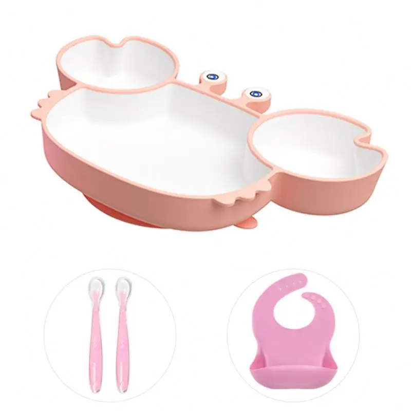 Baby Feeding  Items Essentials Products to Baby Feeding Pastel Feeding Dinnerware Tool Sets