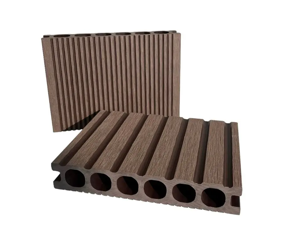 Weather Resistant Waterproof Long Lasting Wood Plastic Deck Composite Decking Boards Flooring For Outdoor Patio