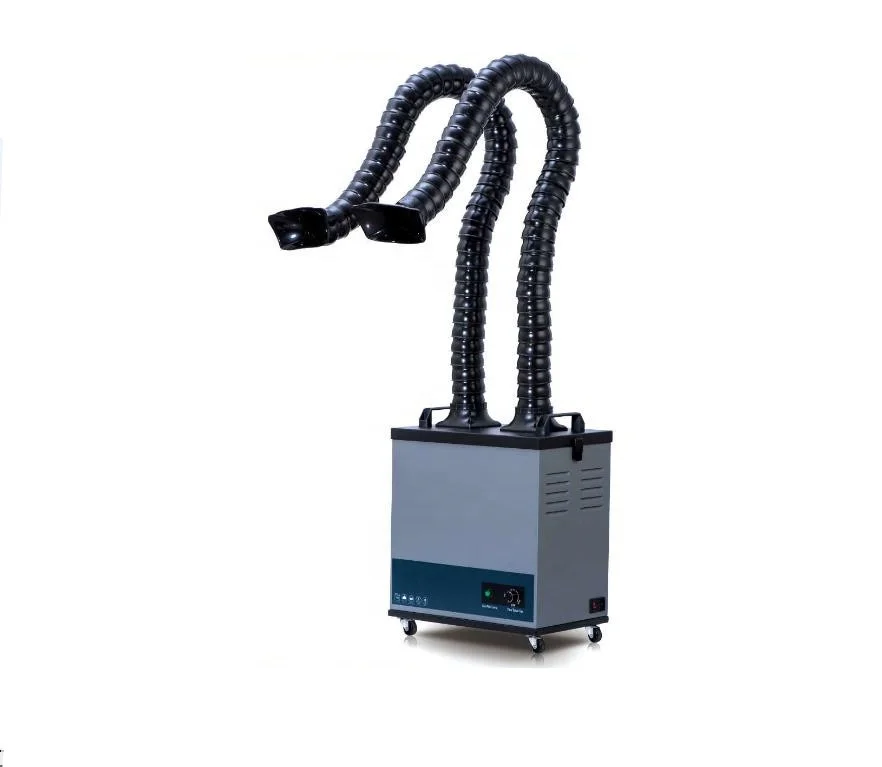 Portable Grinding Dust Collector/Mobile Welding Fume Extractor/Soldering Smoke Filter Price