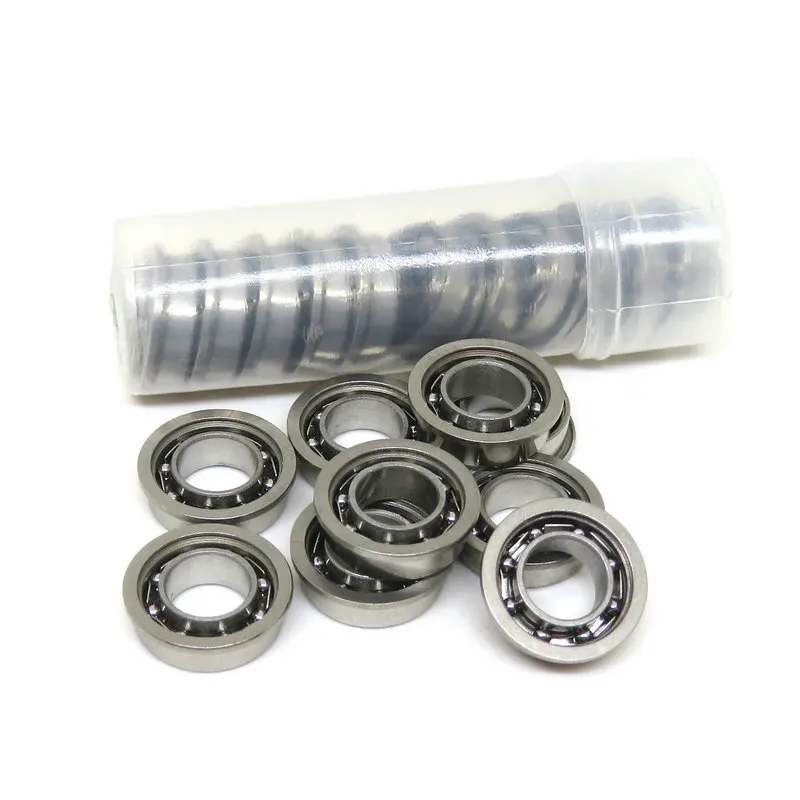 Rust-Proof SFR2-5 Open Stainless Steel Ball Bearing with Flanged 3.175x7.938x3.571