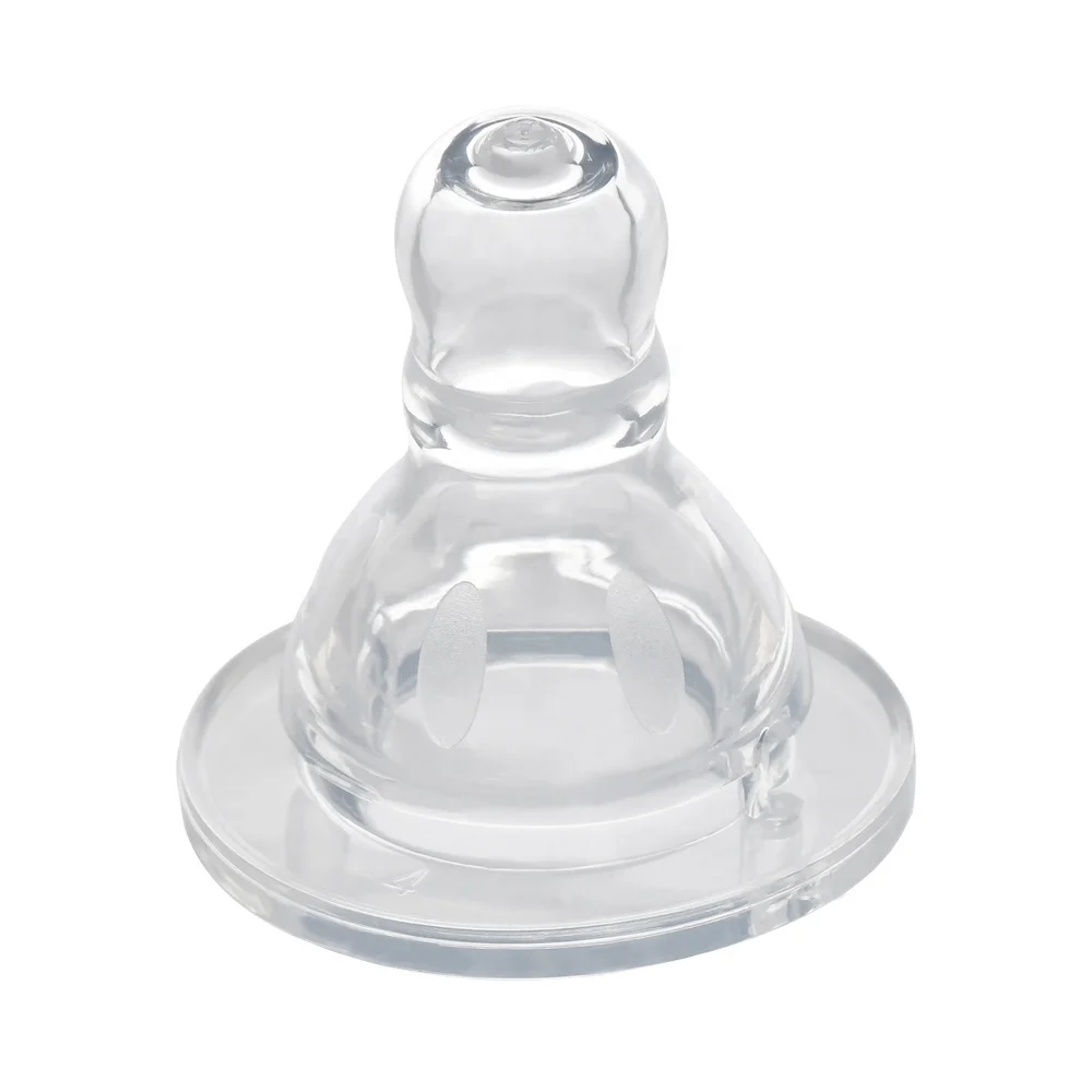 Liquid Silicone Baby Nipple Manufacturer 2021Hot Wholesale Baby Feeding Products Bottle Nipple Bulk Packing