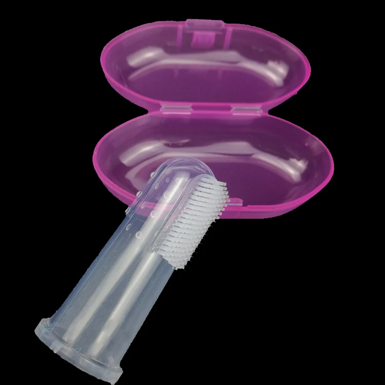  Silicone Teeth Products Finger Toothbrush For