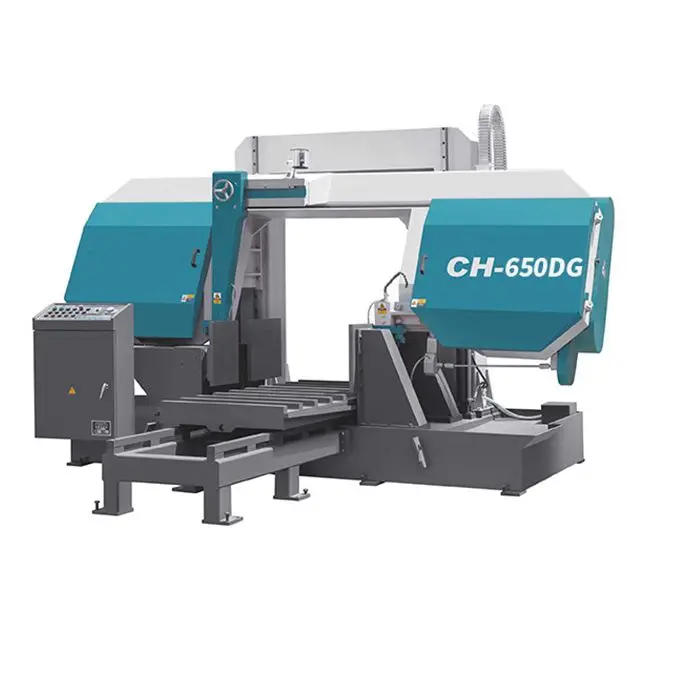 CH-650DG Guaranteed quality proper price 650mm Rebar Semi-Auto Metal Saw CNC Cutting Machine