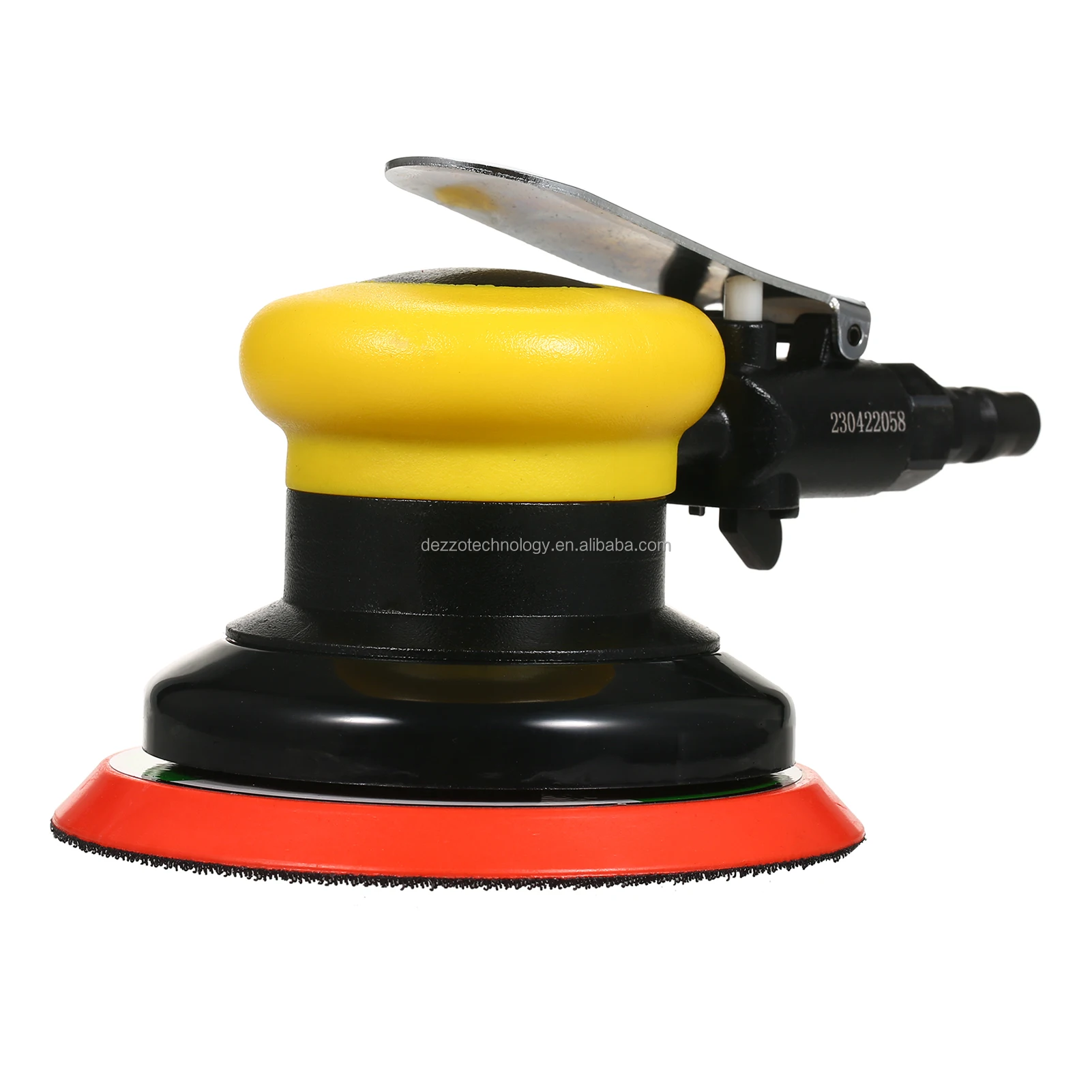 Air Random Orbital Sander 5' Vacuum Air Sander Non-vacuum Pneumatic Sandpaper Polished Grinding Machine Pneumatic Sander