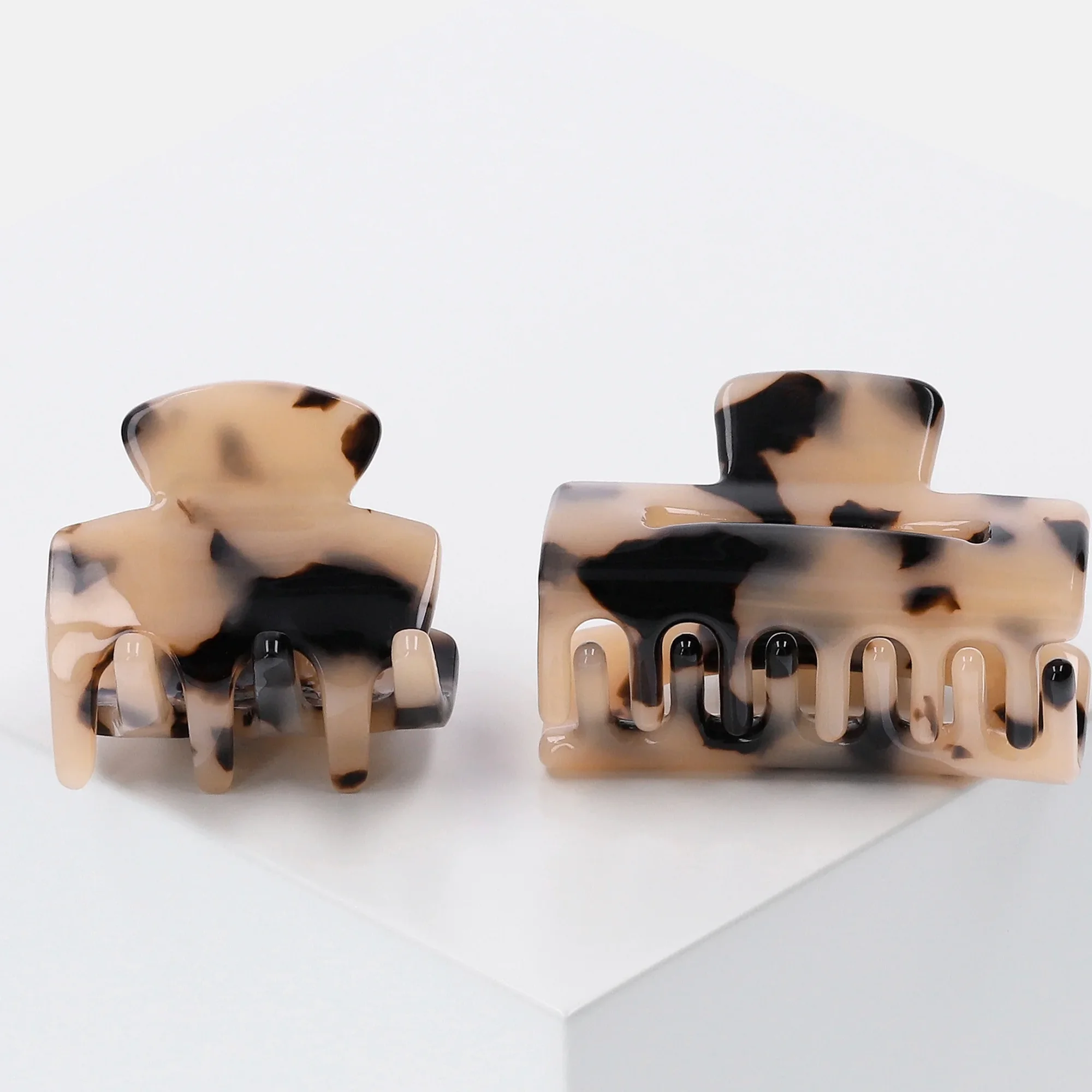 10.5cm Europe and America popular retro everything fashion daily travel style can be customized acetic claw clip