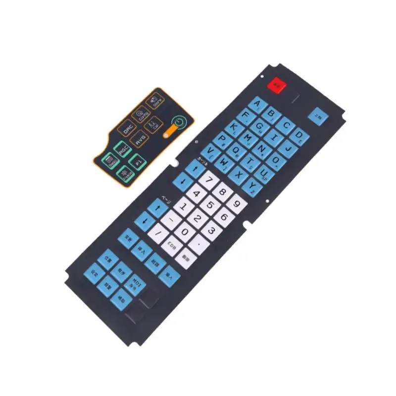 Silk Screen Printing Membrane Keypad Panel Graphic Overlay Label Sticker Silicone Membrane Keyboard