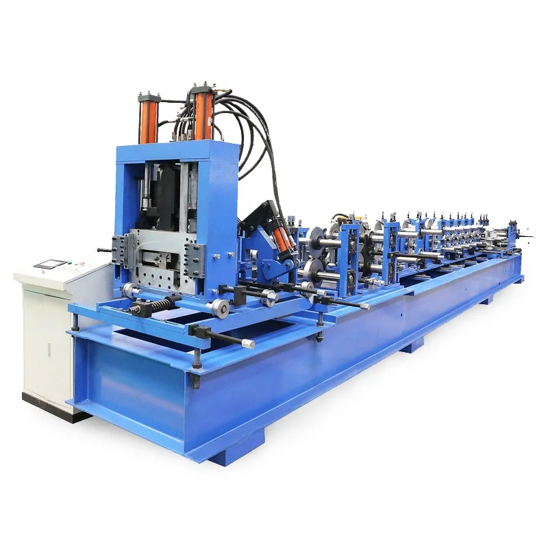  Quality Glavanized C&Z Channel Automatic Changing Size Interchangeable Purline Roll Making Forming