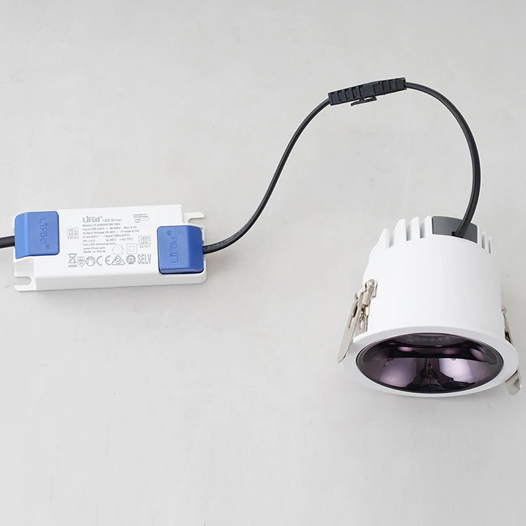 recessed 7w 10w 15w 20w 30w led cob downlight recessed led downlight high quality for project