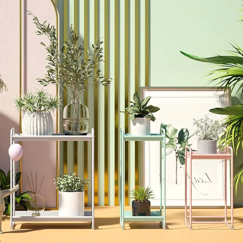 WIREKING Indoor and outdoor plant display stand living room decoration plant flowerpot stand pot plant metal holder