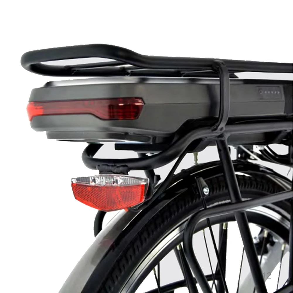 36V 48V WP-DSY01 Private mode  lithium ion Rear Rack electric bike bike battery pack