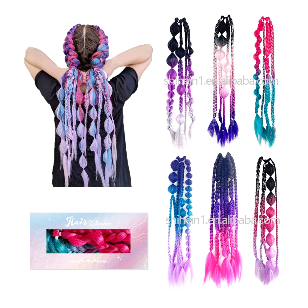 Wholesale Colorful Crochet Twist 41 82 inch Synthetic Box Jumbo Braiding Hair Bone Straight Braiding Hair Extension in Bulk