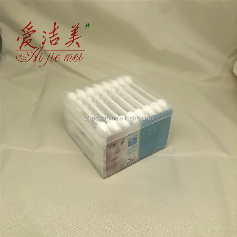 sterile safety softy big head cotton buds for baby in bulk