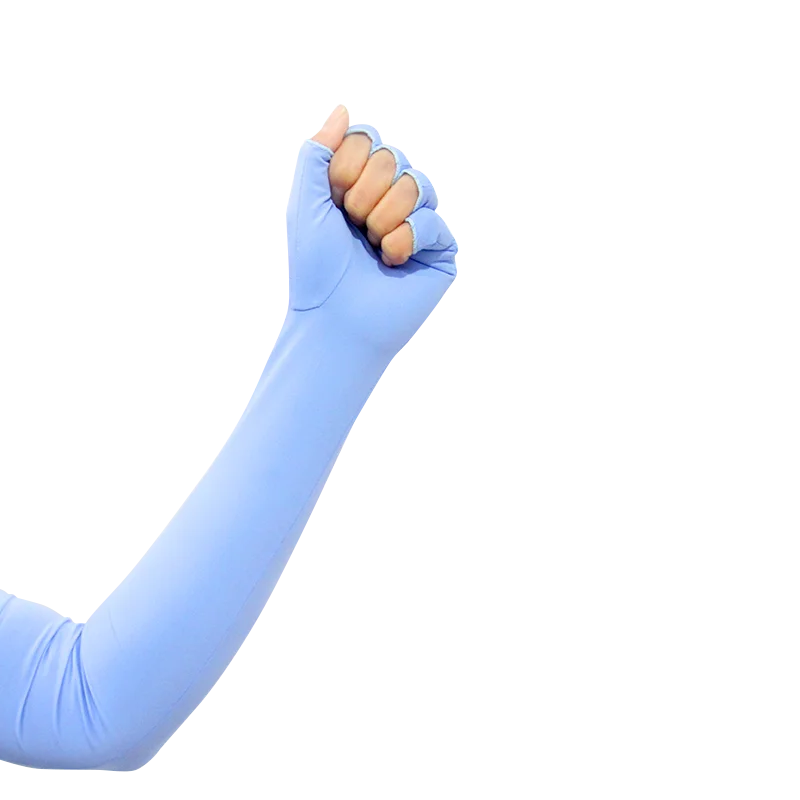 Модные женские летние длинные шелковые длинные солнцезащитные перчатки для езды на велосипеде и вождения для девочек