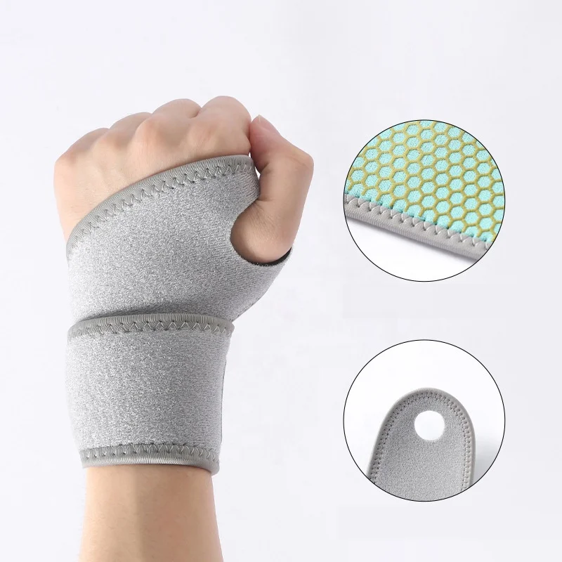 Yugland Weight Lifting Gym Custom Logo Support Fitness Workout Wrist Wraps,Wrist Brace