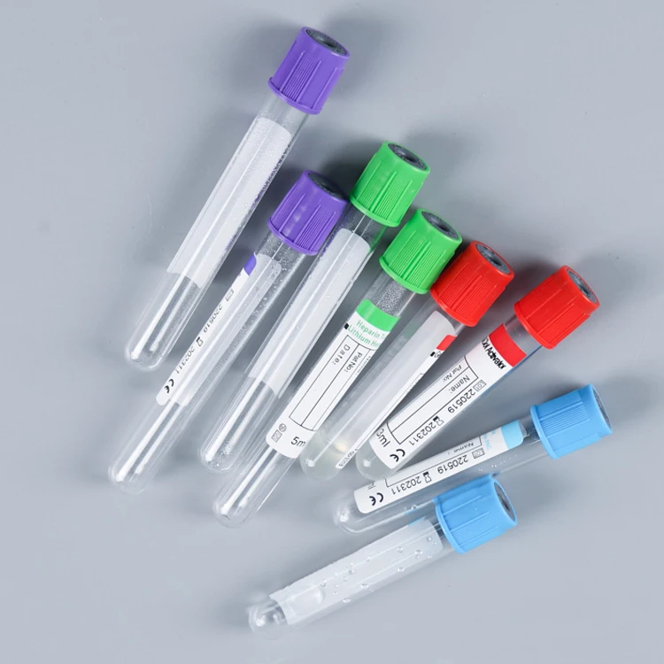 Medical Consumables Plastic  2/3/4/5ml Gel & Clot Activator Tube bd vacutainer blood collection tube