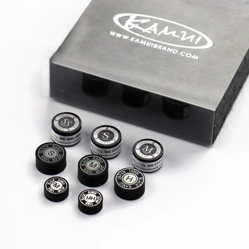 14mm yellow S Kamui tips pool snooker cue billiard accessories Authenticated Japanese original imports