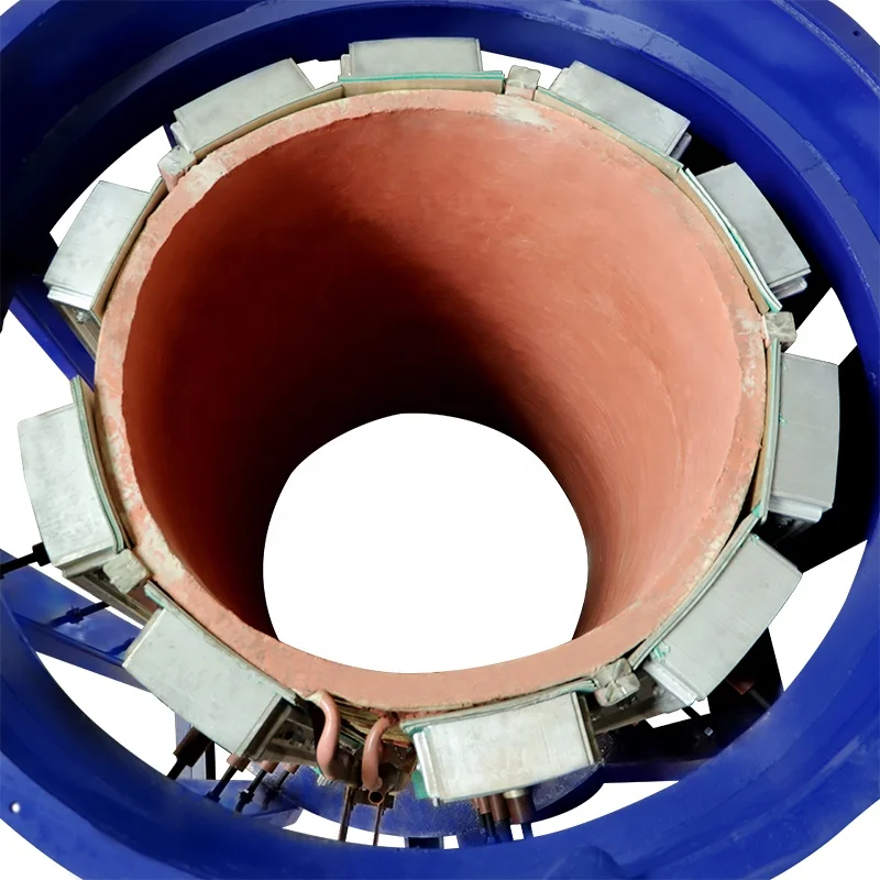 Electric Induction Furnace Casting Aluminum Machine Metal Melting Manufacturing Construction Industry
