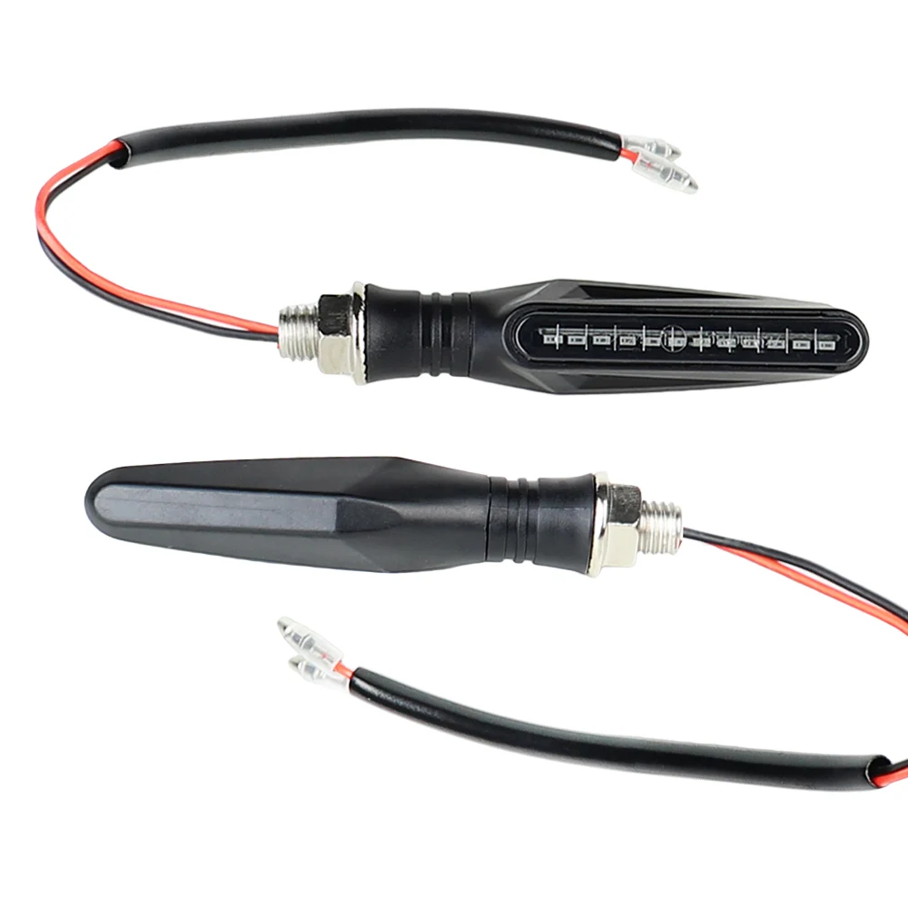 Светодиодная мотоциклетная Поворотная сигнальная лампа индикатора 12 SMD Светодиодный проблесковый маячок для