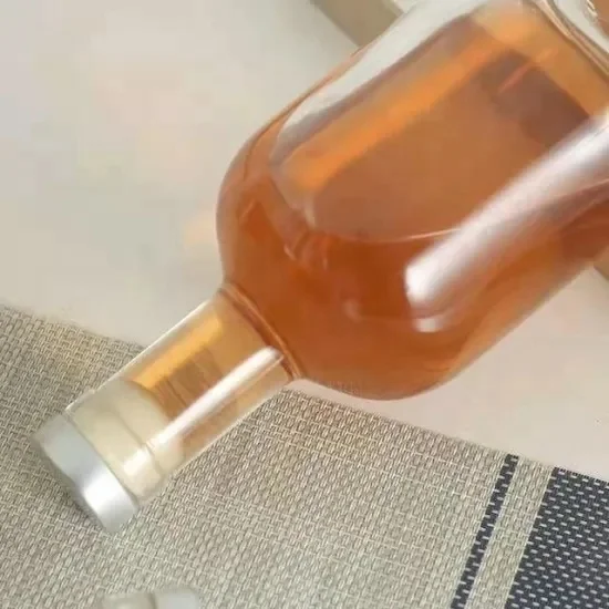 Custom your logo on bottle vodka bottle 500ml 700ml 750ml glass bottle for whiskey/liquor/wine