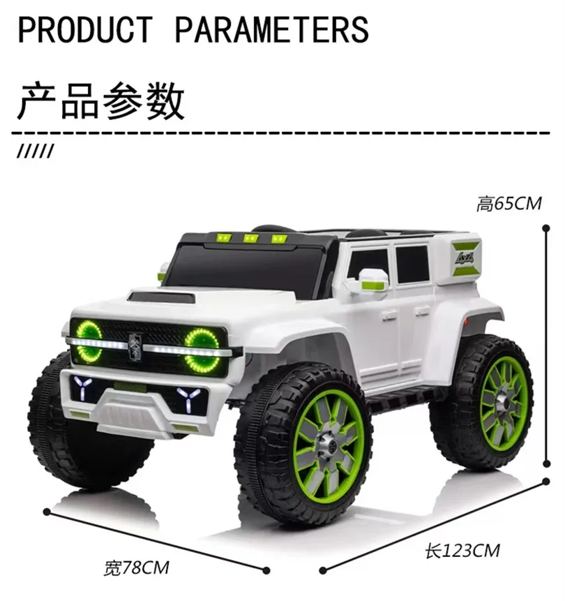 High Quality Electric Monster Truck buggy 4x4 four-wheel d rive off-road electric car