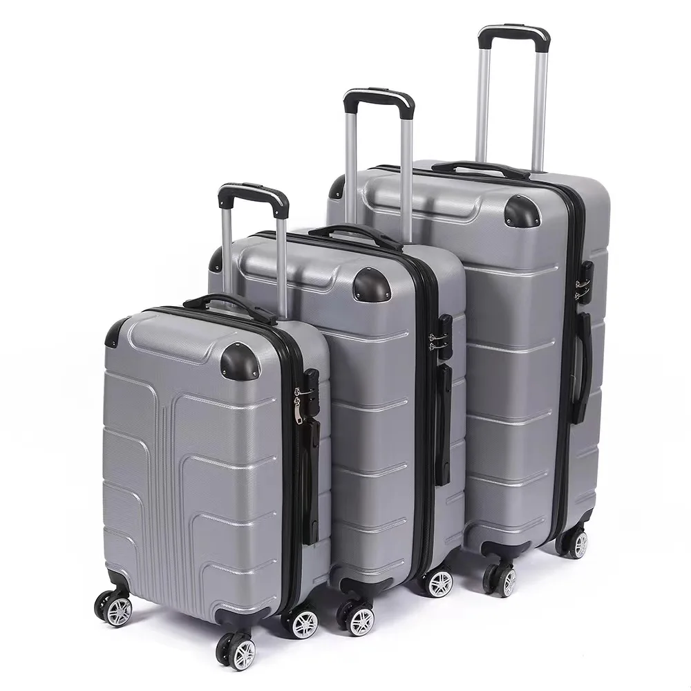 Manufacture Oem Suitcase Travel Luggage Bags Women Men Suitcase 20 24 28 Inch 4 Spinner Wheels Hard Shell Travel  Luggage