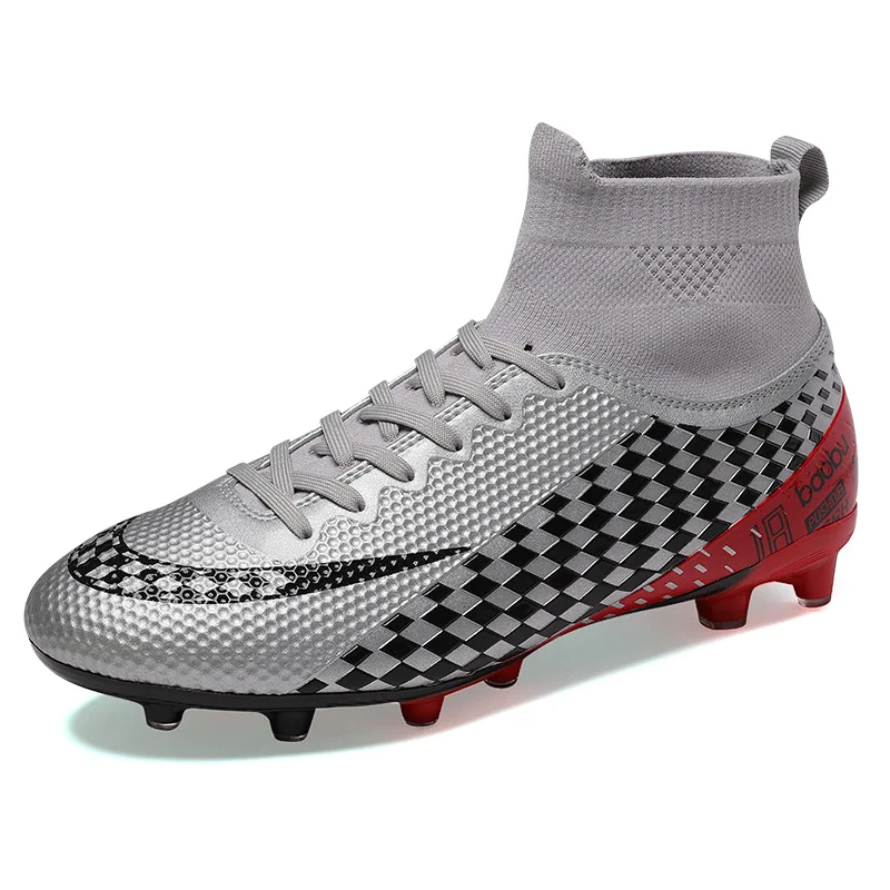 
Football Trainers Zapatos de Futbol Unisex Soccer Shoes Branded Shoe TPU Rubber Sole 