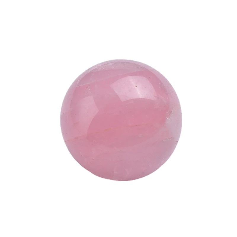 High Quality Natural Crystal Ball Sphere Rose Quartz Crystal Home Decoration Ball Halloween Christmas Gift Crystal Ball