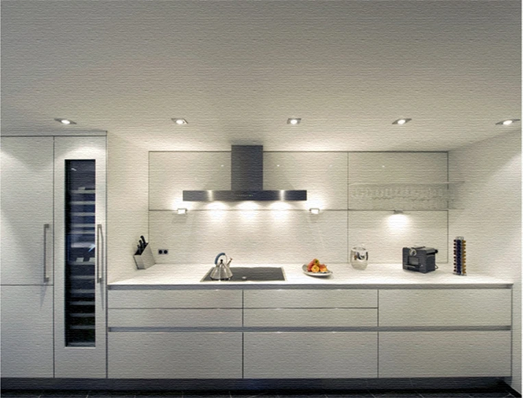 Красные кухонные шкафы и кухонный шкаф из массива тополя шейкер в стиле вишни