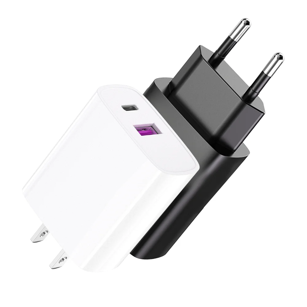  QIHANG OEM ODM Супер Быстрый Настенный USB C адаптер Type-c QC 3 0 18 Вт 20 Pd Зарядное устройство Usb для 1 телефона 12 pro