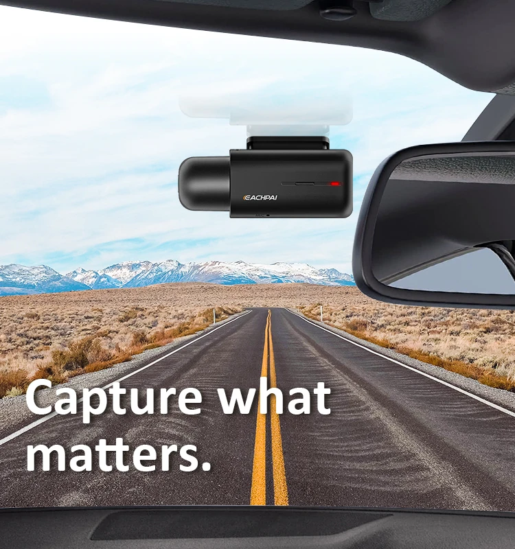 Hot 2024 EACHPAI T2 MiNi Dash Cam Premium 2K QHD Car GPS Tracking Device No Screen WIFI Car DVR Car Black Box Android Dashcam