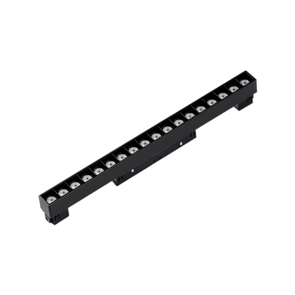 ZOMI art gallery led track light linear recessed led light systems for hotel 20 series indoor Magnetic grille lights