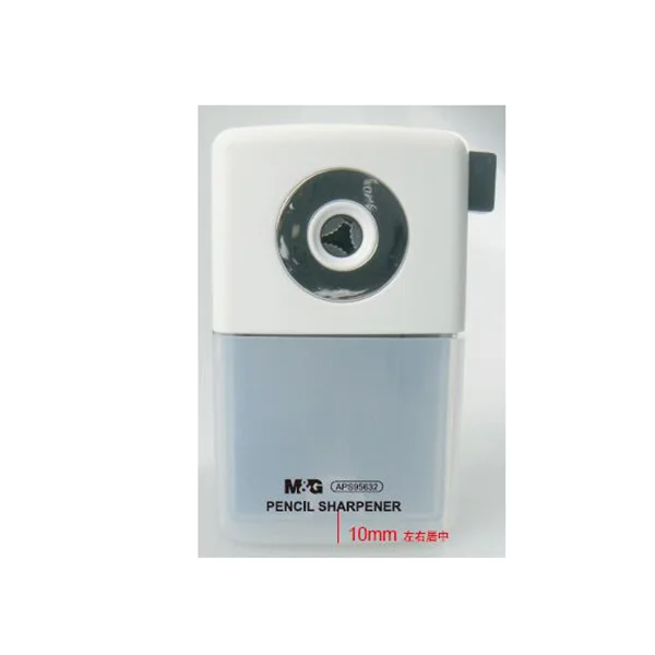 Economical Taille Crayon Electrique Semi-Auto Plastic Standard Electrical Sharpener for Pencil