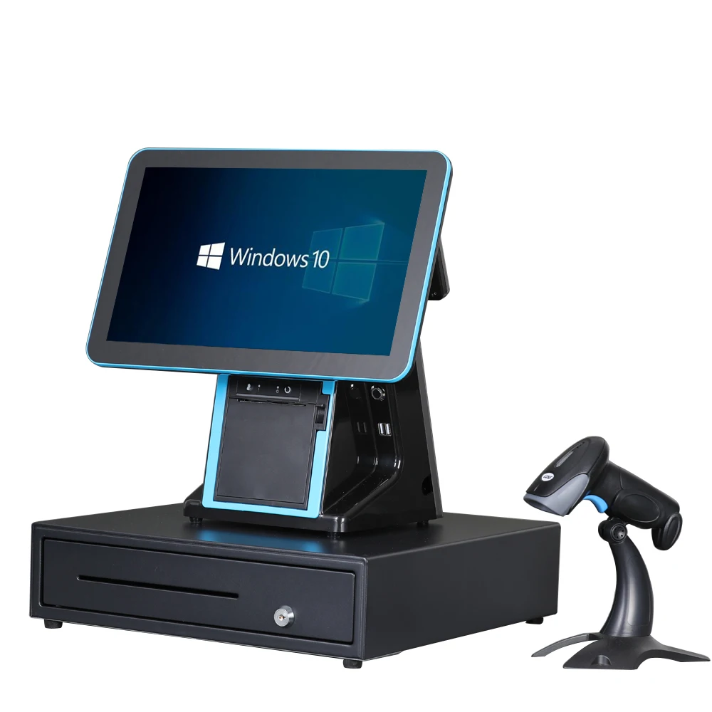 Все в одном сенсорный экран Pos системы банкоматы/Shopify машина/кассовый аппарат машина