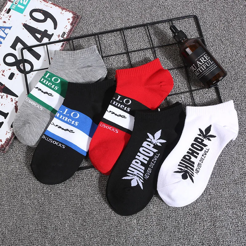 
Free Shipping Qbreathable Comfortable Soft Socks Black Fiber Men Banboo Ankle 1 Pack Of All Different Colours New Fashion Socks 