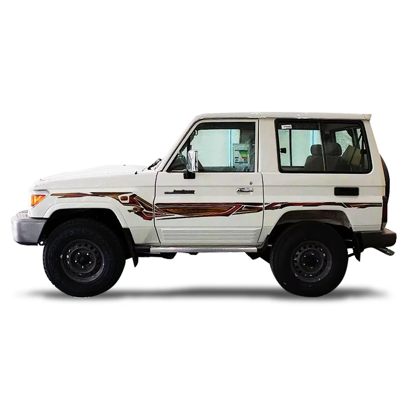 Guangzhou two doors decorative label vinyl decal stickers custom for toyota land cruiser