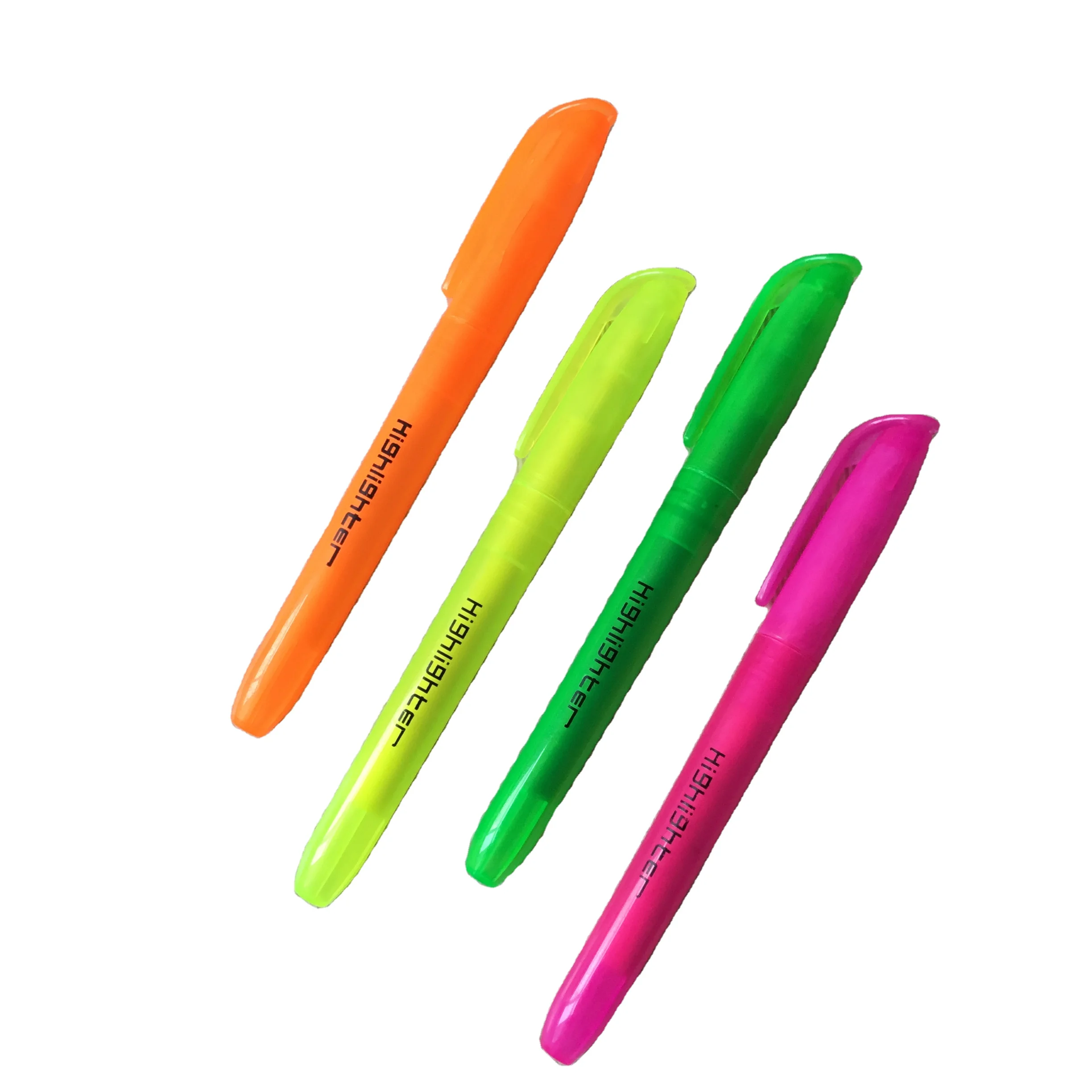 Hot sale Creative Candy Color Mini Eco Marker Multicolor Single-head Highlighter marker pen